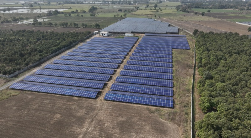 Utility-scale solar park developed by Kashyap Solar